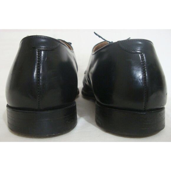 Johnston & Murphy Cap Toe Leather Oxfords Men US 10.5 Black Dress Shoes Lace Up main image 5